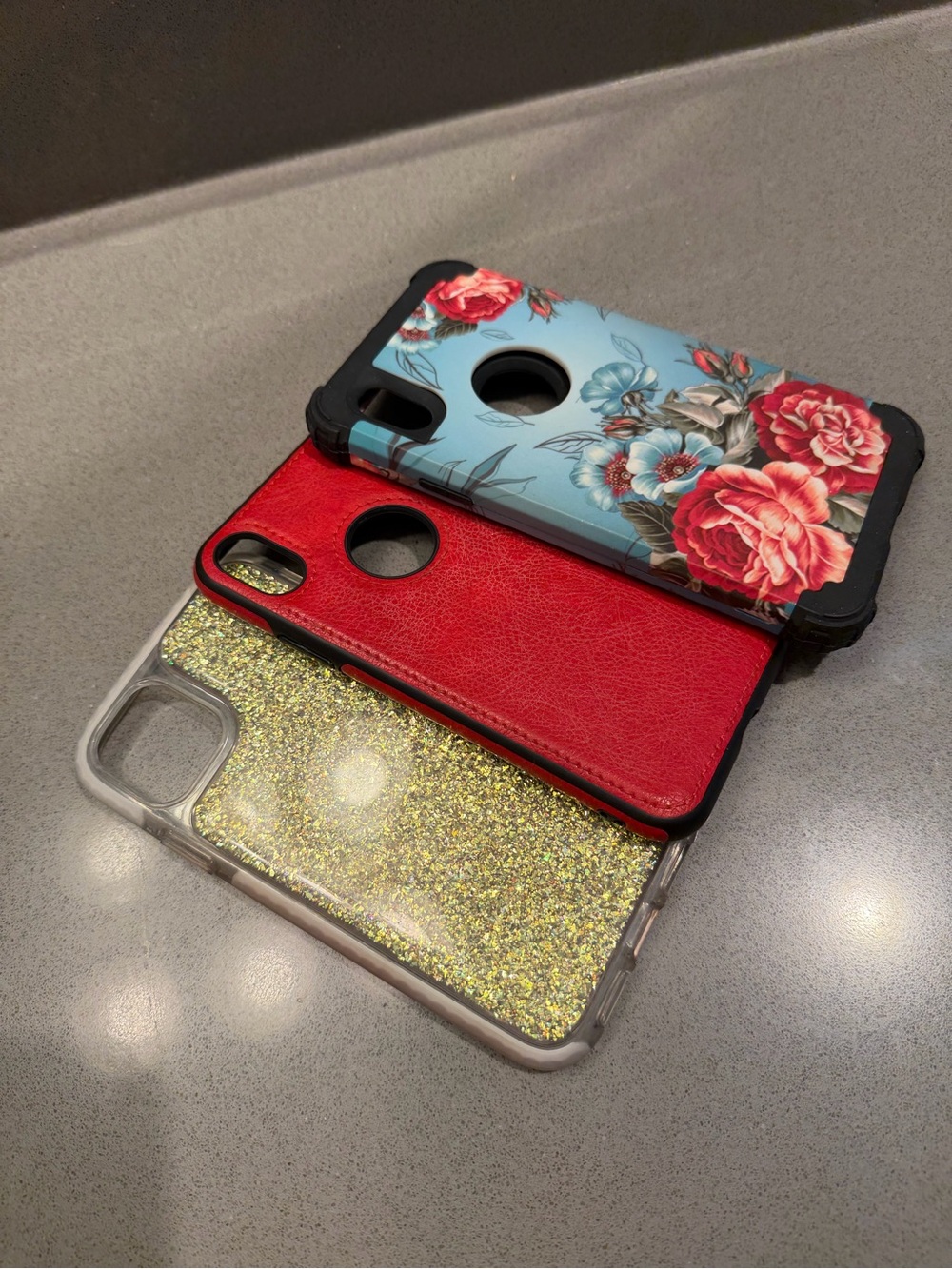 Set of 3 iPhone XR Phone Case Bundle
